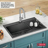 33&rdquo; Drop-In Top Mount&nbsp;16 Gauge Workstation Kitchen Sink Single Bowl&nbsp;with WorkFlow&trade; Ledge and Accessories